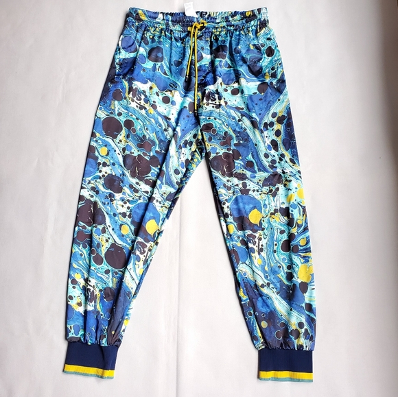NWT$1,145 Dolce and Gabbana DG Logo Marble Print Jogger Sweatpants Sz 52 (36) - Picture 4 of 14